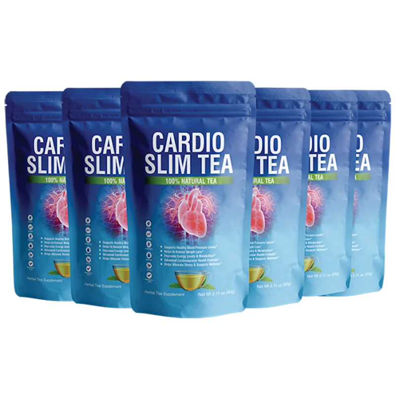 Cardio Slim Tea Weight Management Support — 6 Bottle / 180 Day Pack